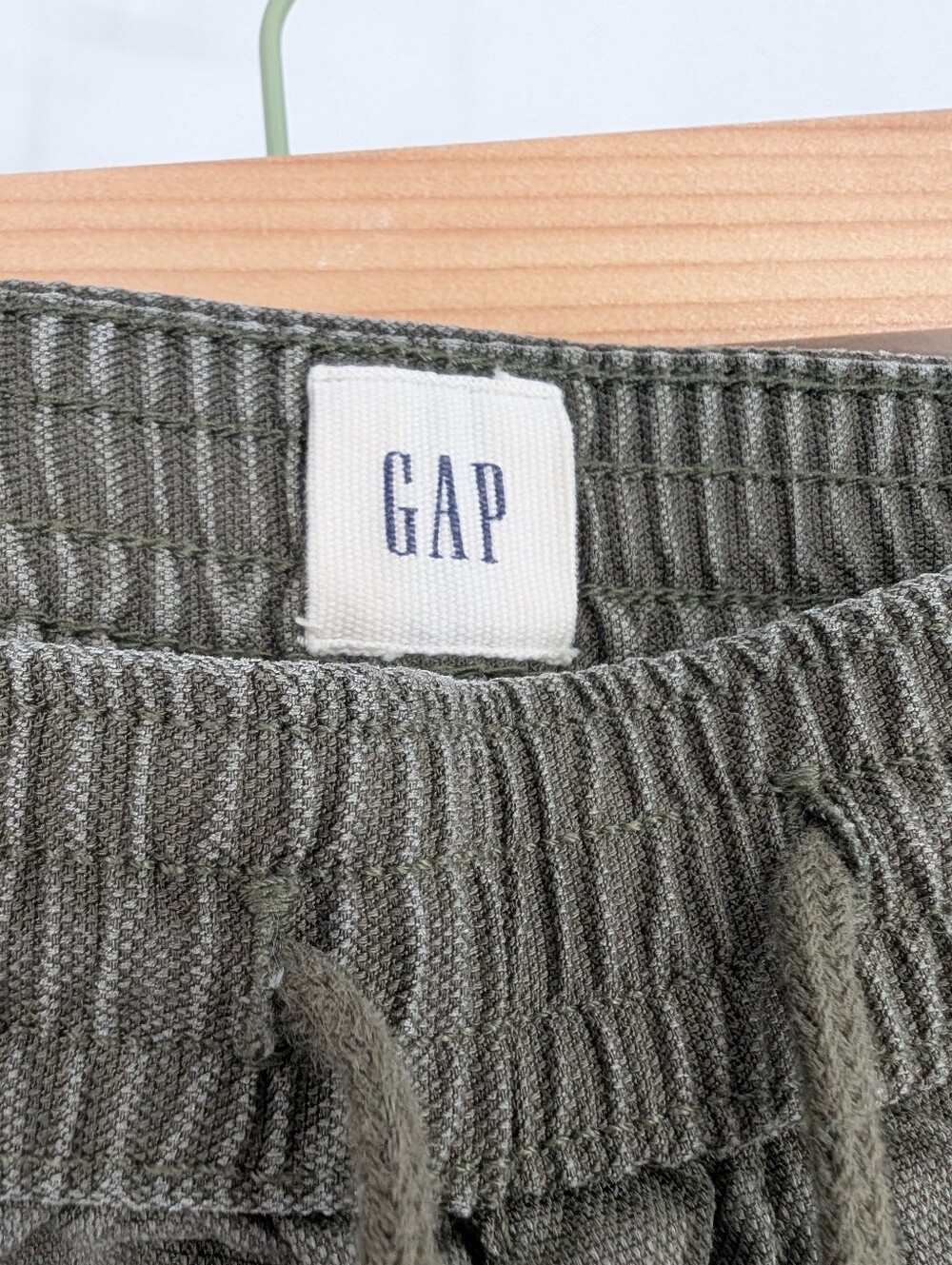 GAP Women's Pull-on Tencel Casual Jogger Pants Dark Green XS - Picture 3 of 5